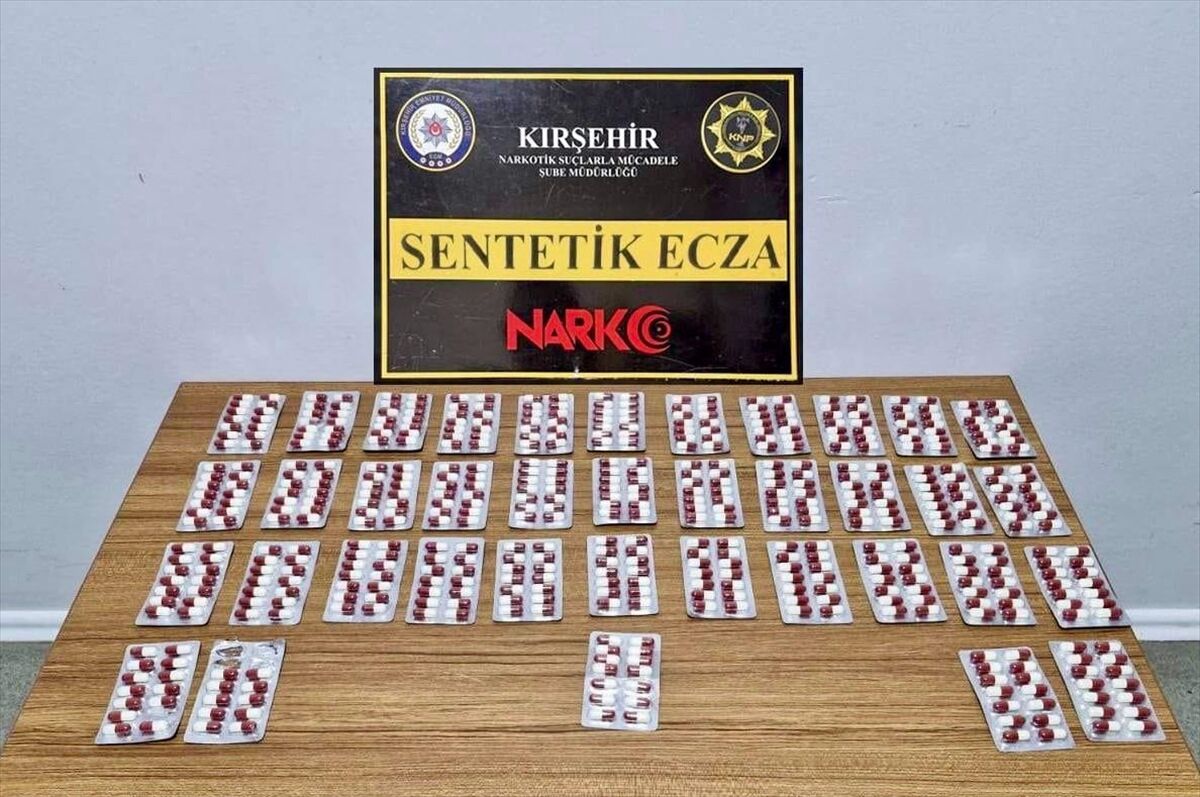 Kırşehir'de uyuşturucu operasyonunda yakalanan 1 şüpheli tutuklandı