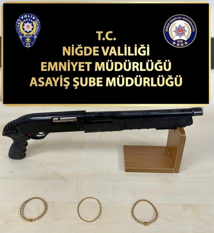 Niğde'de hırsızlık operasyonunda yakalanan 2 zanlı tutuklandı