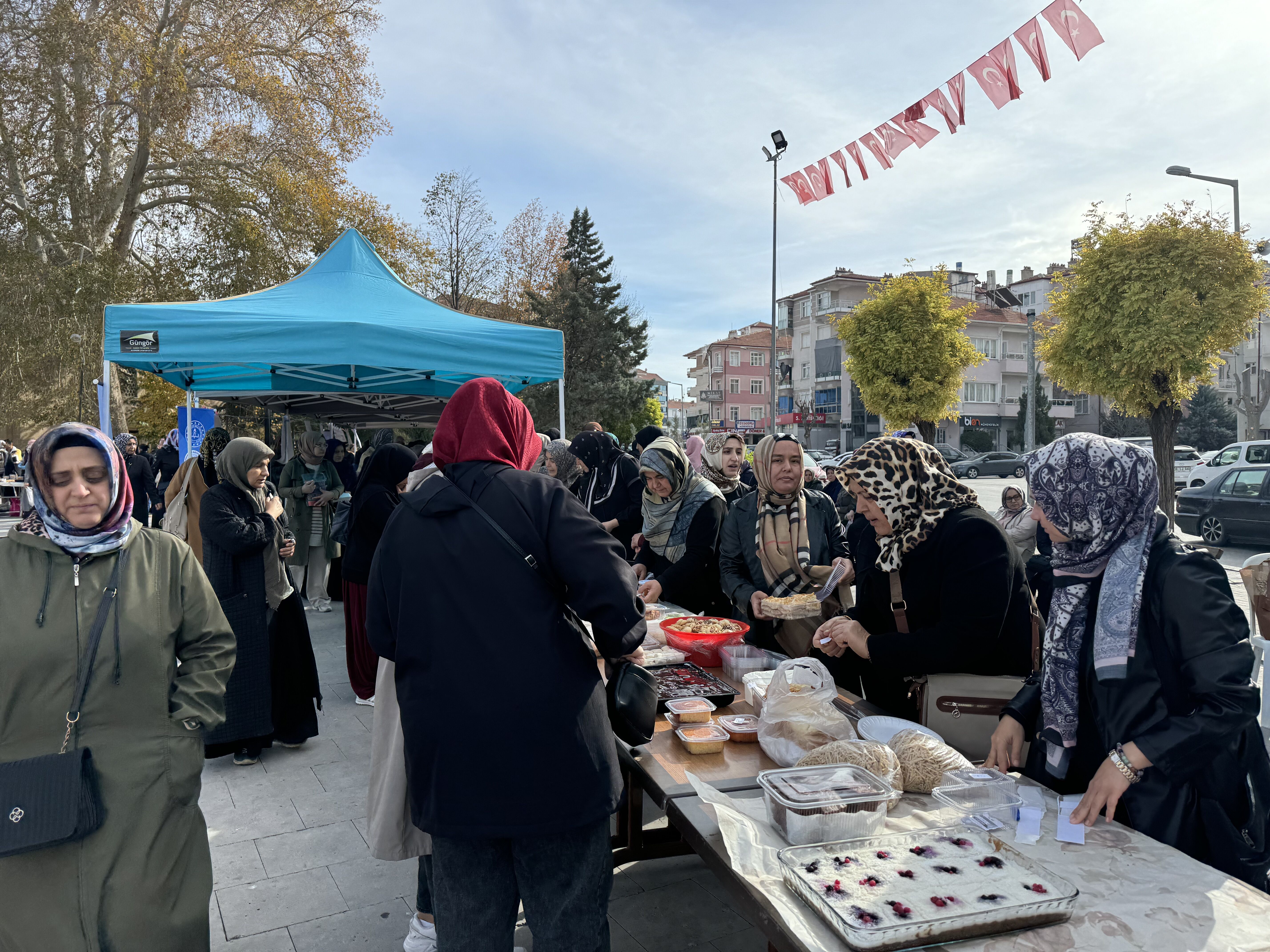 Karaman'da Gazze'ye destek kermesi düzenlendi