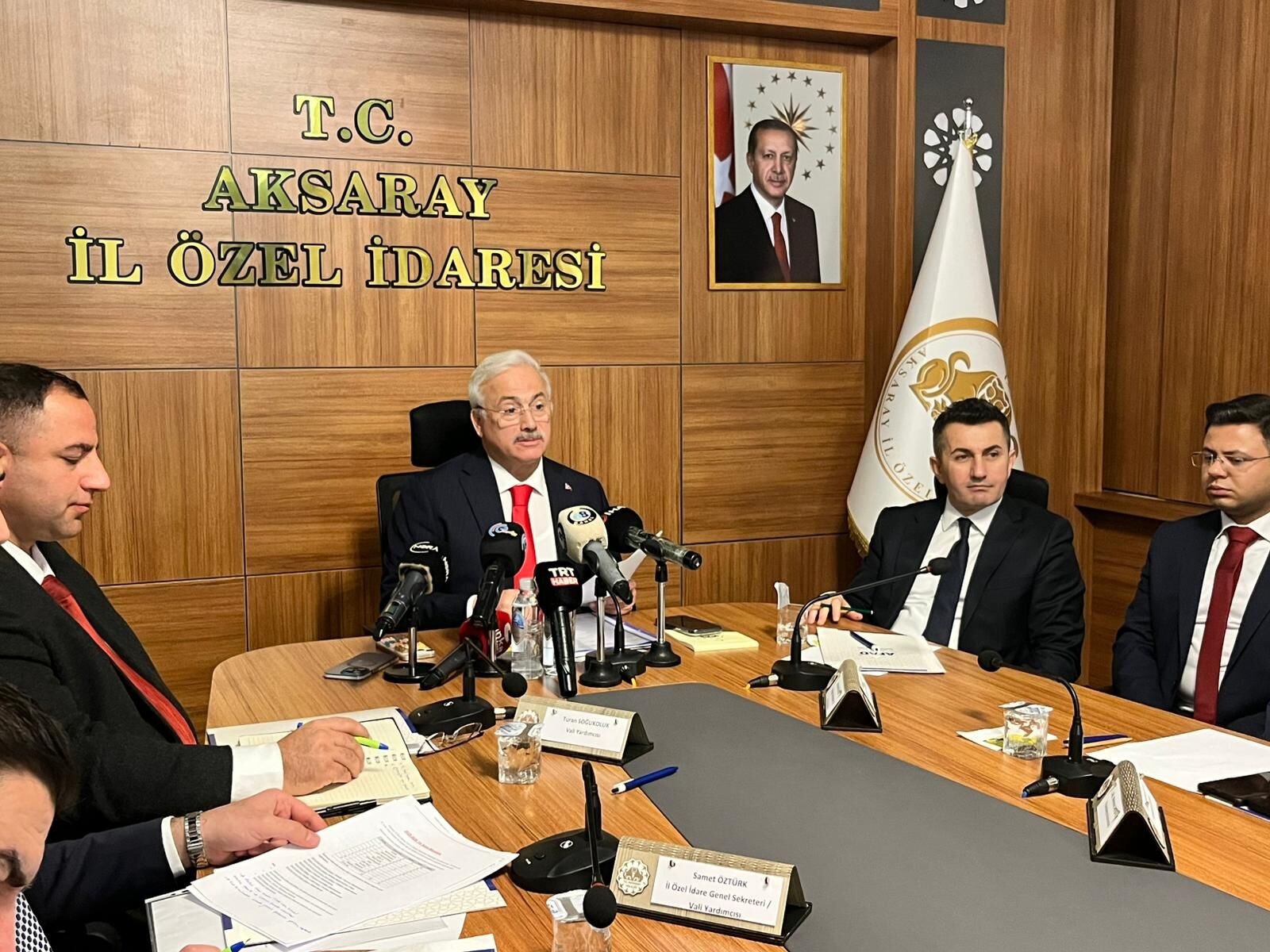 Aksaray'da kış hazırlıkları toplantısı düzenlendi