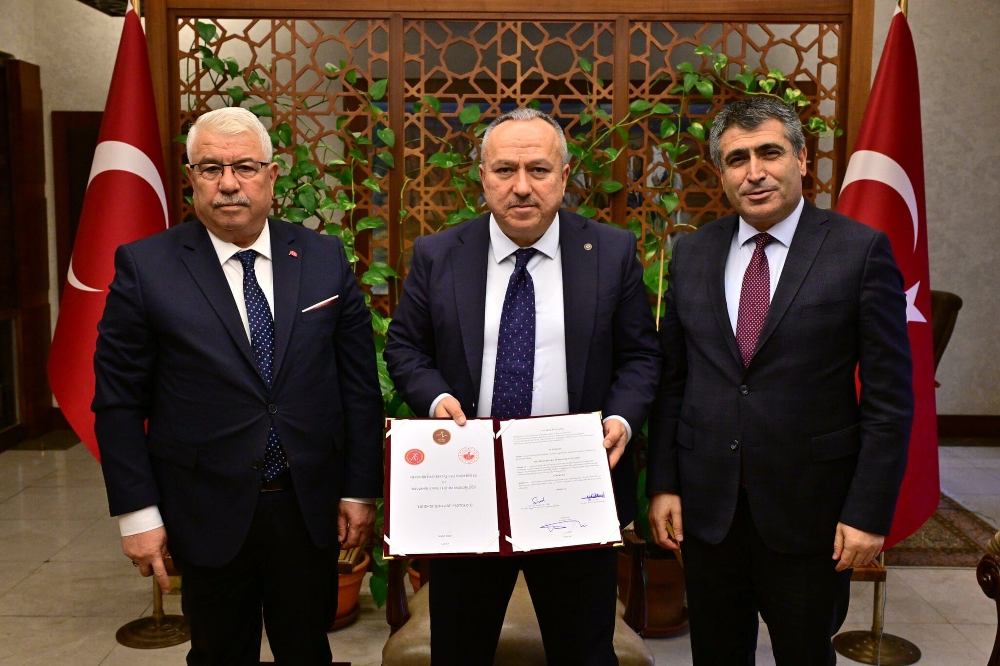 Nevşehir'de 'Eğitimde İşbirliği Protokolü' imzalandı