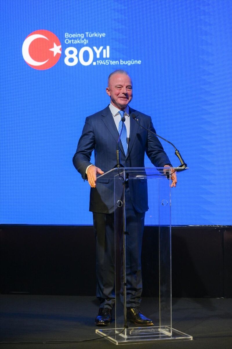 Boeing, Türkiye'deki 80. yılını kutladı