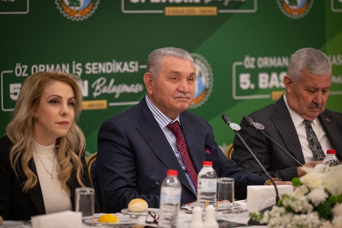 Öz Orman-İş Sendikası Genel Başkanı Aslan, '5. Basın Buluşması'nda konuştu: