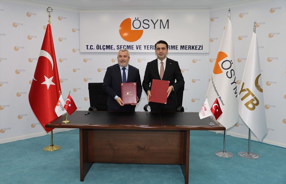 ÖSYM ile YTB arasında işbirliği protokolü imzalandı