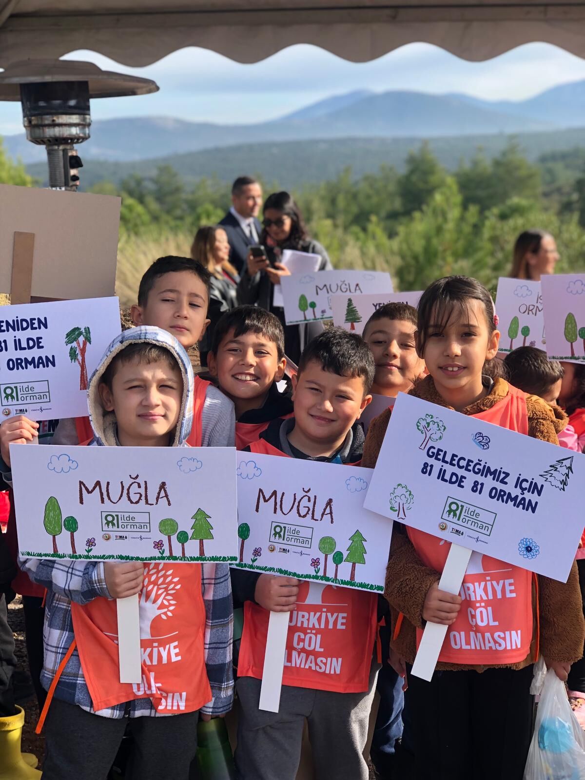 '81 İlde 81 Orman' projesi Muğla'da 20 bin fidanla sürüyor