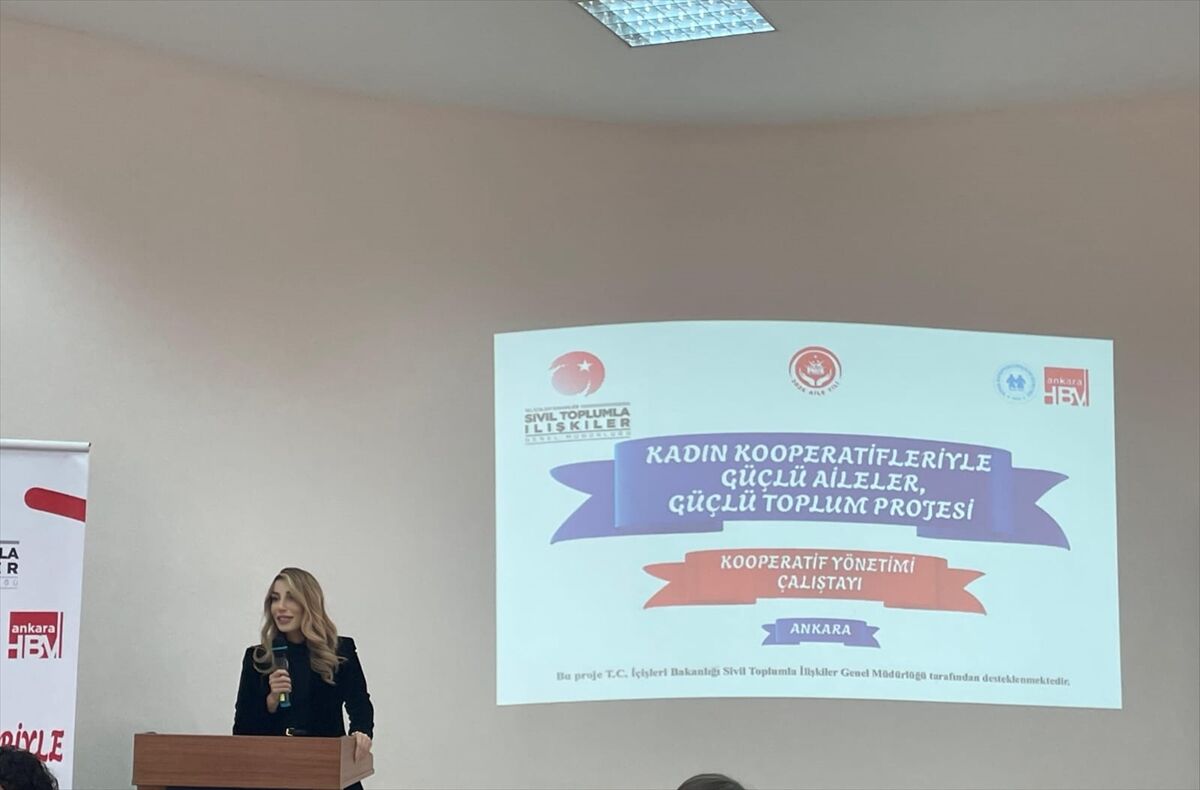 Ankara Hacı Bayram Veli Üniversitesinde 'Kooperatif Yönetimi Çalıştayı' düzenlendi