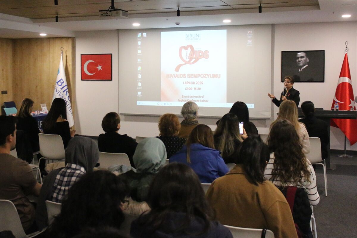 Biruni Üniversitesinde HIV/AIDS Sempozyumu düzenlendi