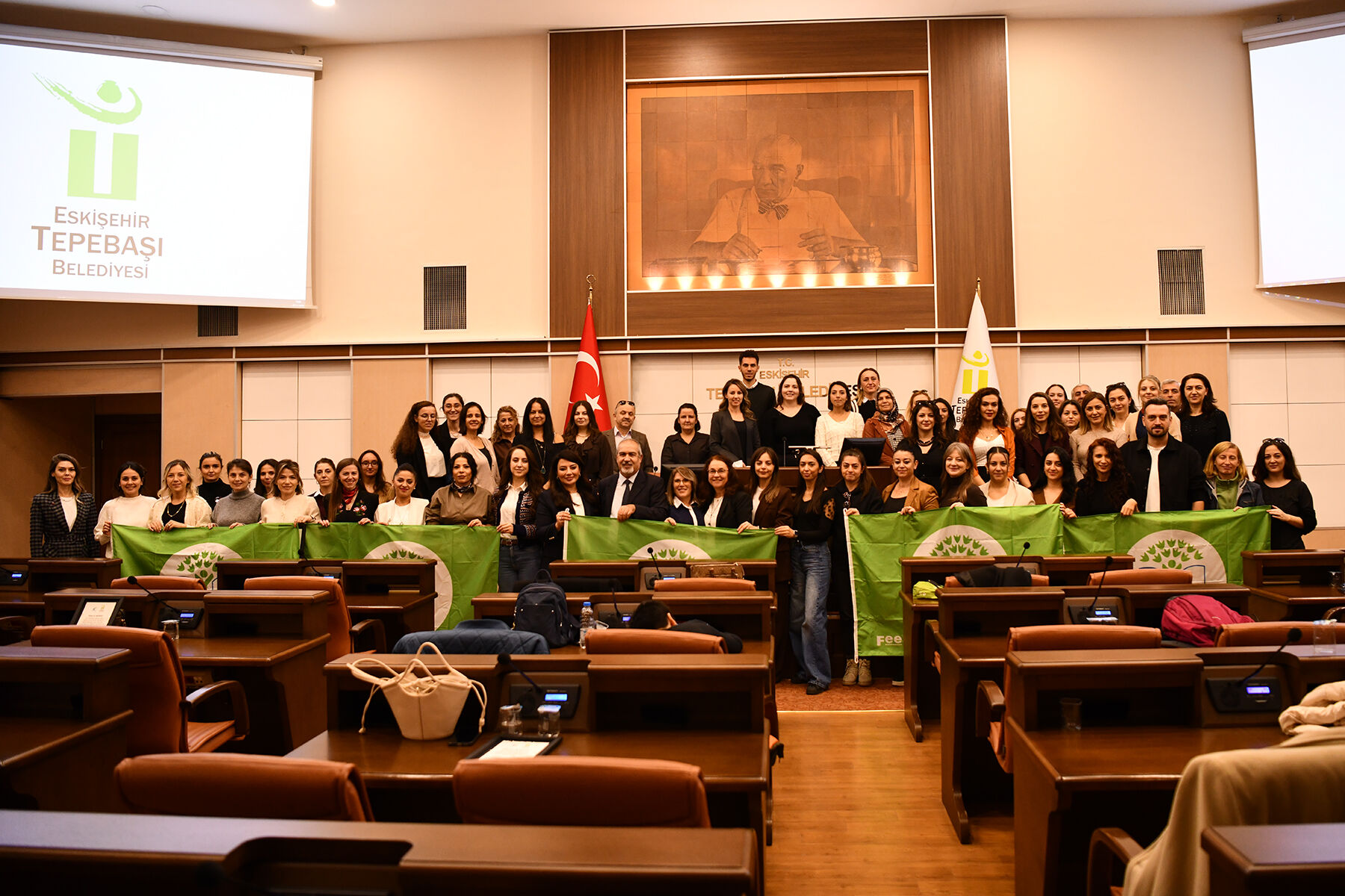 Eko okullara yeşil bayrak