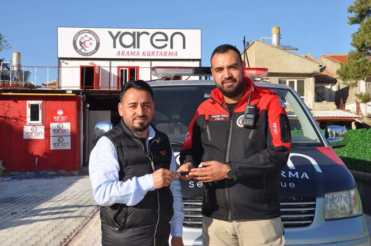 Akşehirli iş insanından Yaren Arama Kurtarma ve Yardımlaşma Derneği'ne destek