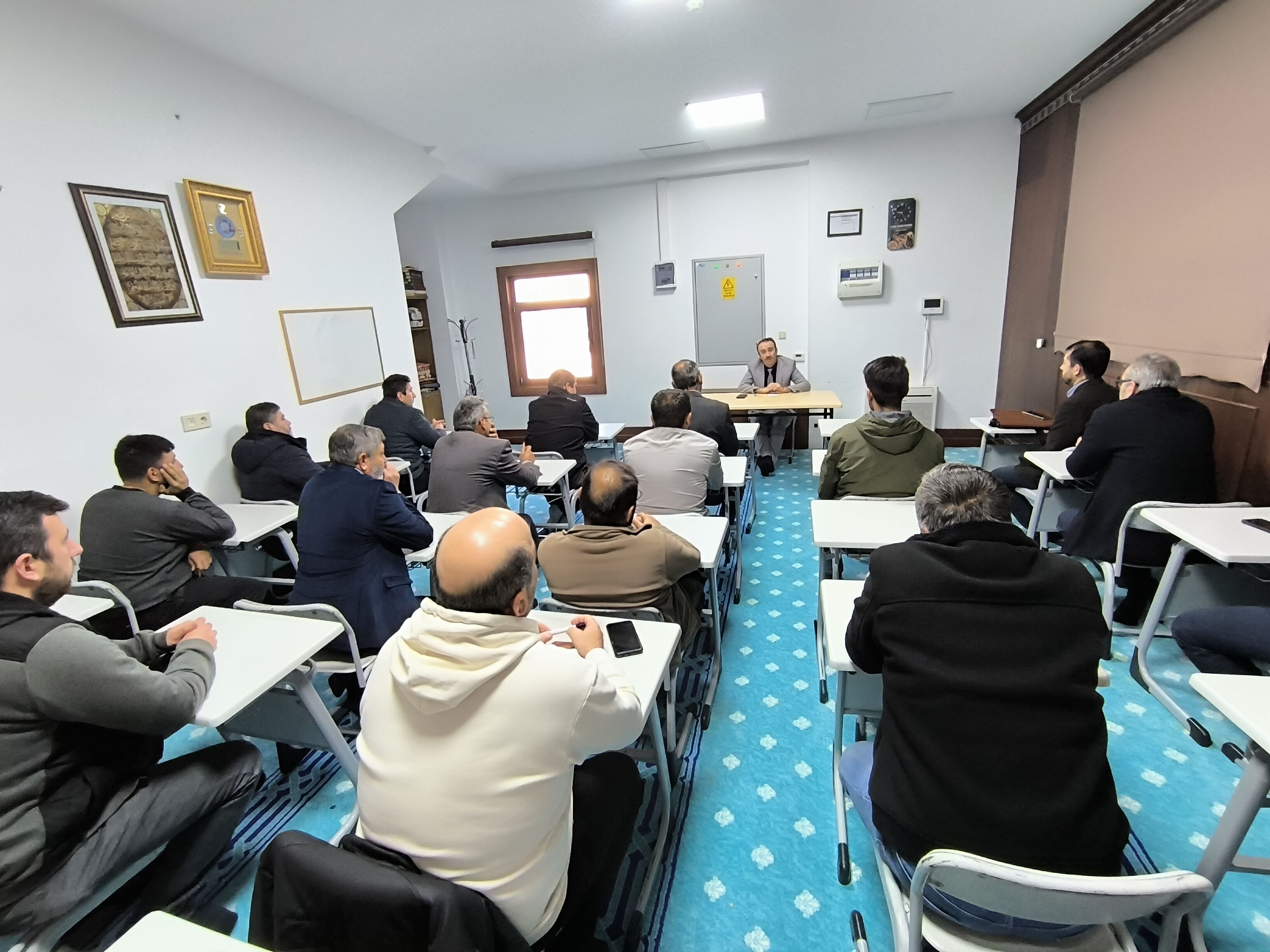 Akyurt'ta Vaaz Becerilerini Geliştirme Hizmet İçi Eğitim Kursu tamamlandı