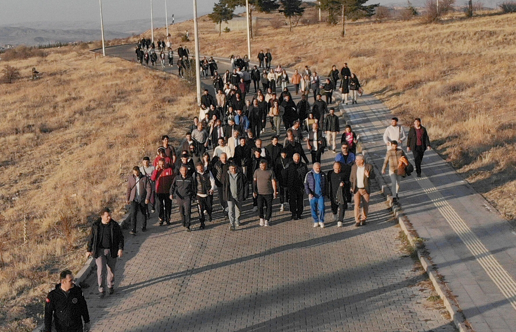 Nevşehir'de 'adım adım sağlığa birlikte yürüyelim' etkinliği