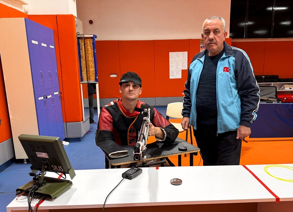 Milli para atıcı Yusuf, nişangahına 2026 Avrupa Para Atıcılık Şampiyonası'nı koydu