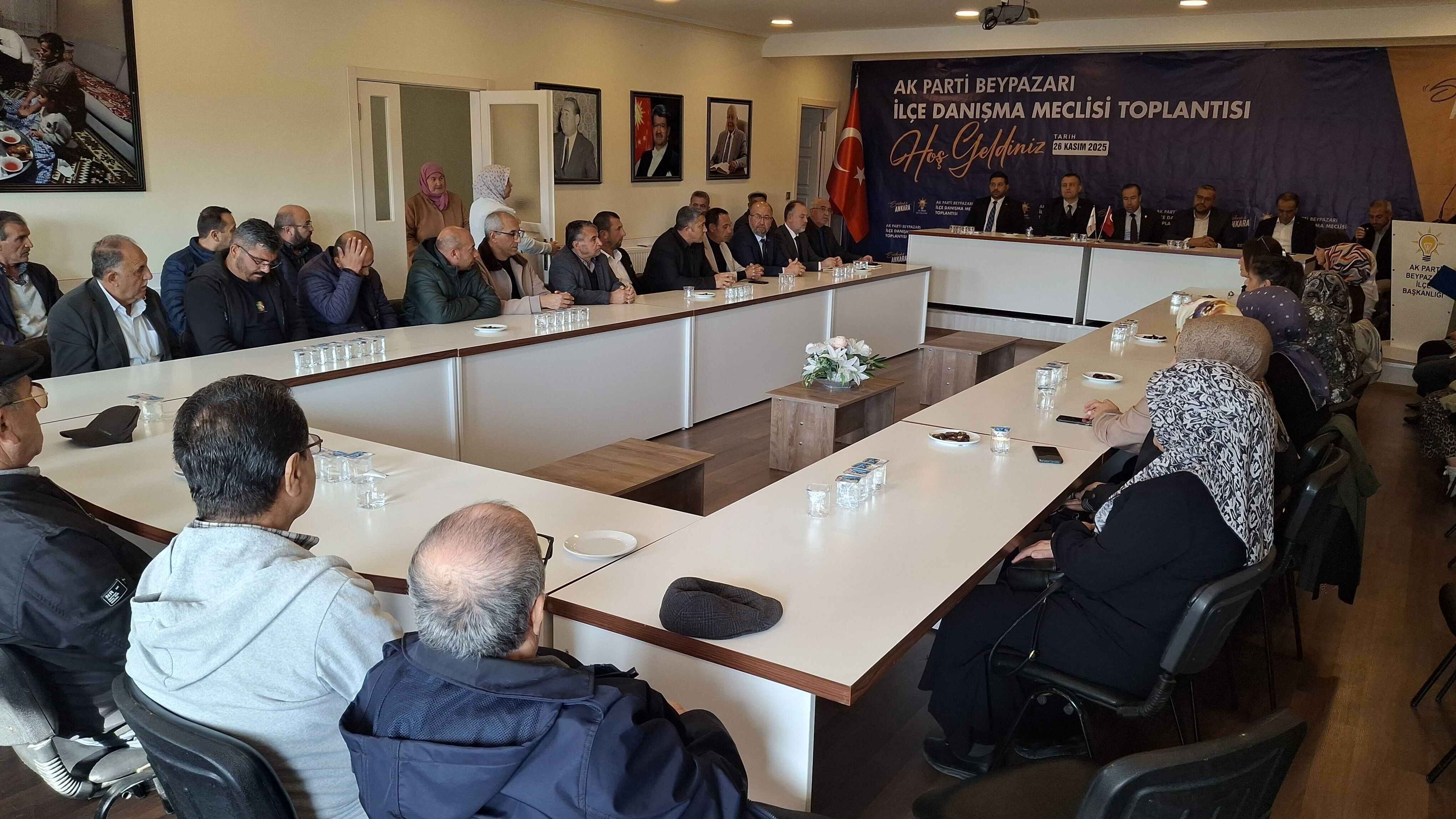 AK Parti Beypazarı Danışma Meclisi Toplantısı yapıldı