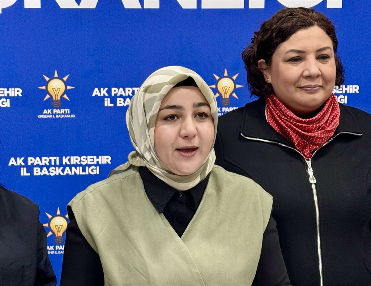 AK Parti Kırşehir Kadın Kollarından 'Kadına Yönelik Şiddete Karşı Uluslararası Mücadele Günü' açıklaması