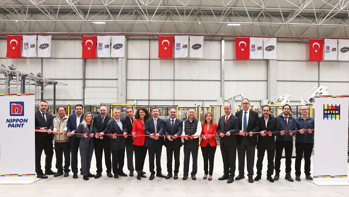 Nippon Paint-Betek su bazlı üretim tesisini devreye aldı