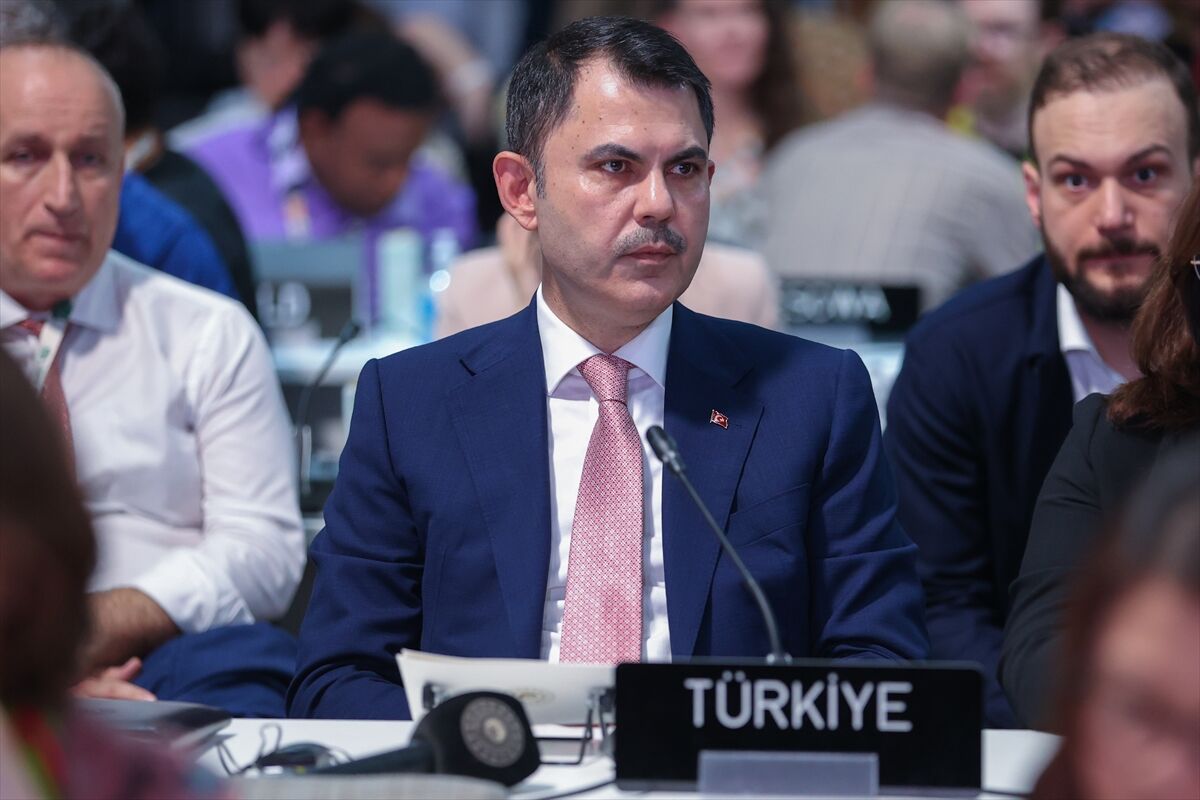 Bakan Kurum, BM İklim Değişikliği Çerçeve Sözleşmesi 30. Taraflar Konferansı Genel Kurulu'nda konuştu: