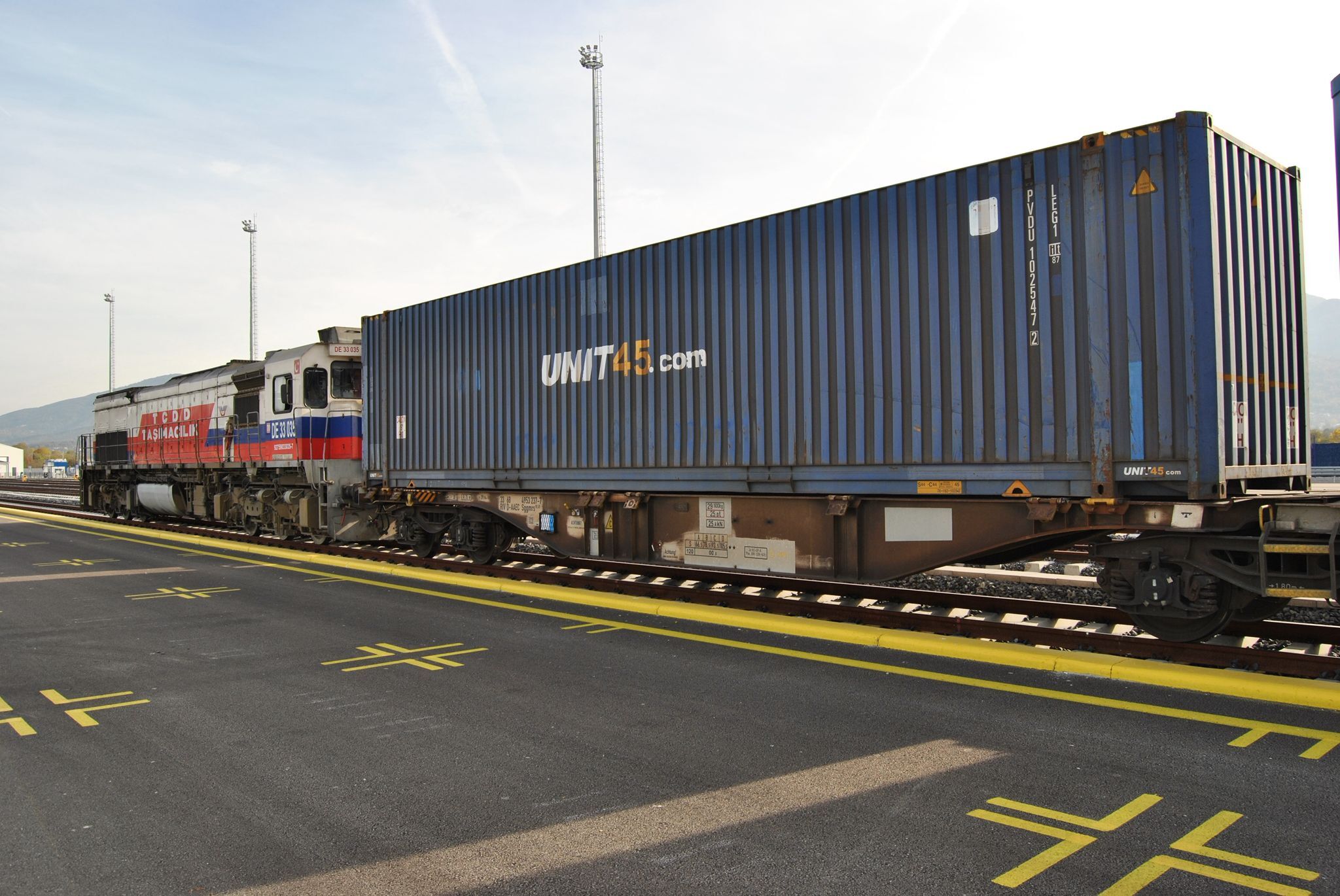 (BEKLESİN) İntermodal terminal Railport'tan ilk tren çıkışı gerçekleşti