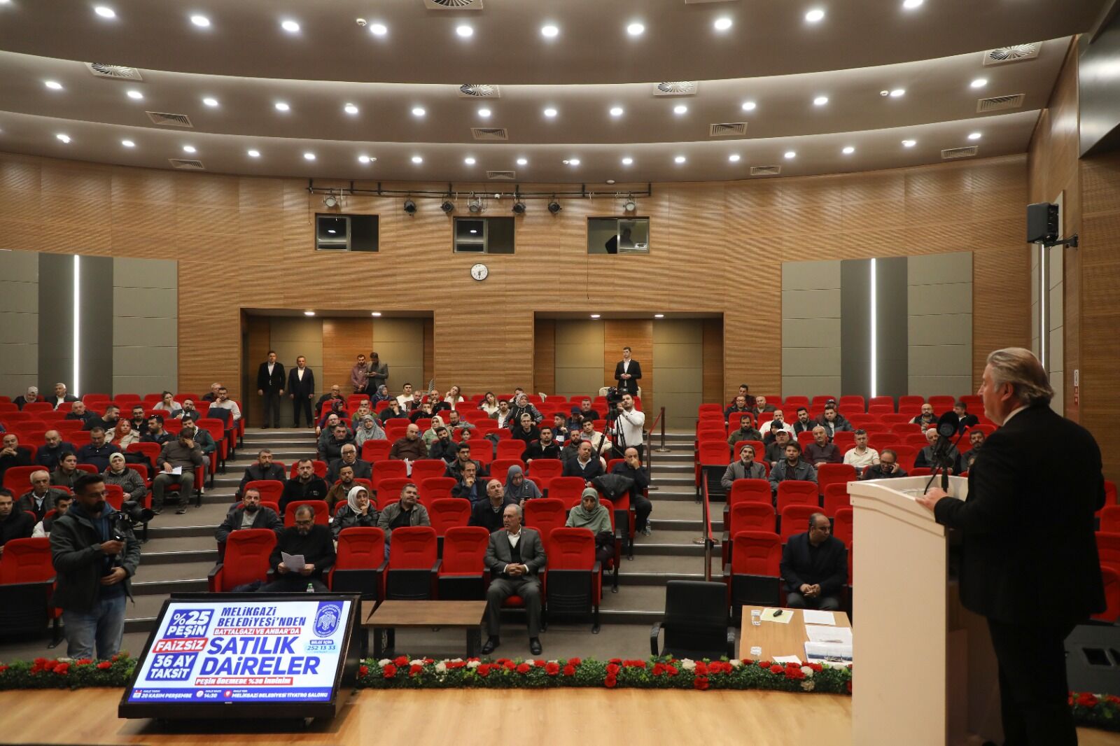 Melikgazi Belediyesi, 21 daire için açık ihale gerçekleştirdi