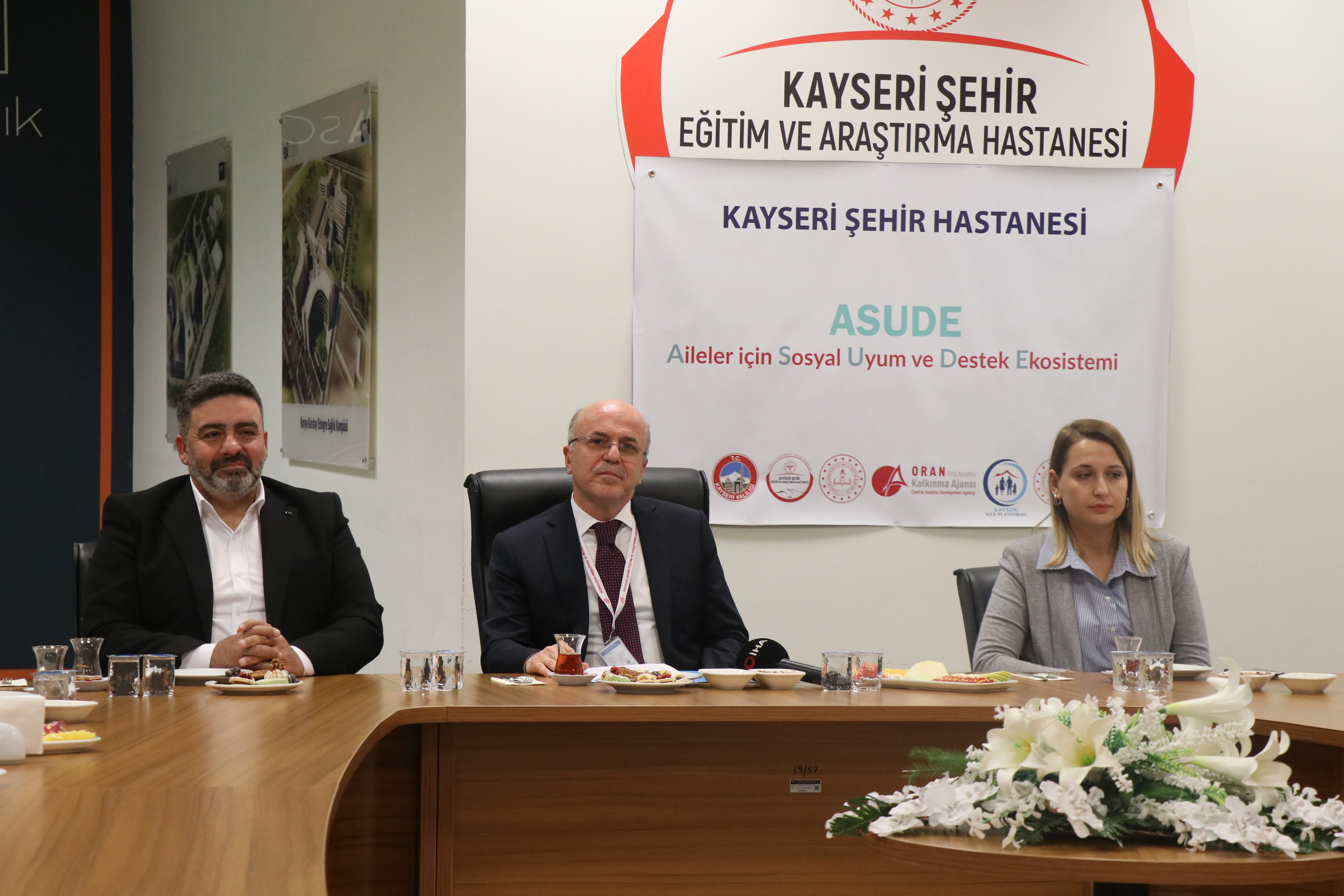 Kayseri Şehir Hastanesinde 'Aileler için Sosyal Uyum ve Destek Ekosistemi Projesi' hayata geçiriliyor