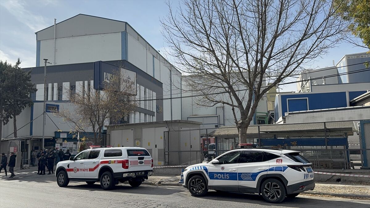 Konya'da un fabrikasındaki patlamada bir kişi yaralandı
