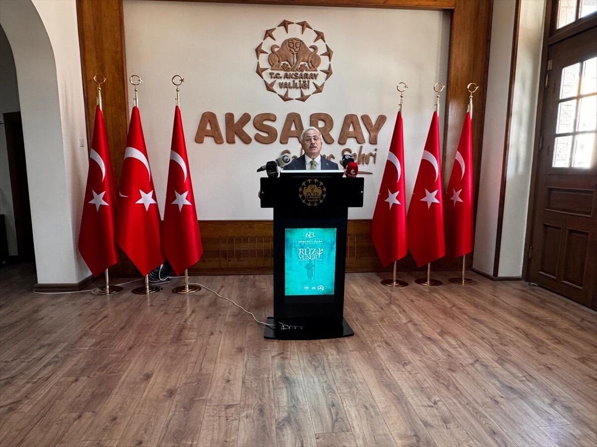 Aksaray Valisi Kumbuzoğlu, Somuncu Baba Anma Etkinlikleriyle ilgili açıklama yaptı