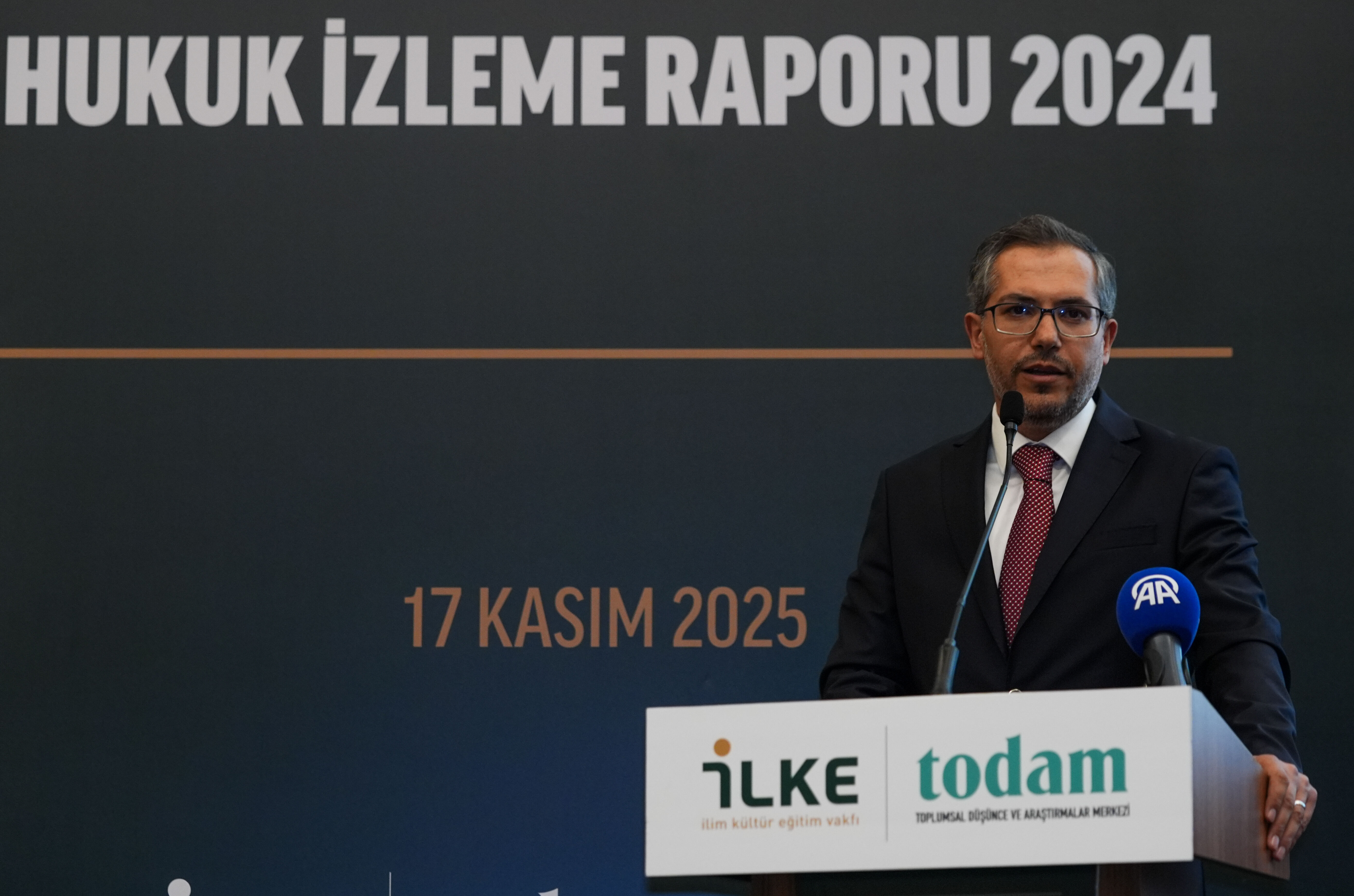 İLKE Vakfı'nca hazırlanan 'Hukuk İzleme Raporu 2024'ün tanıtımı yapıldı