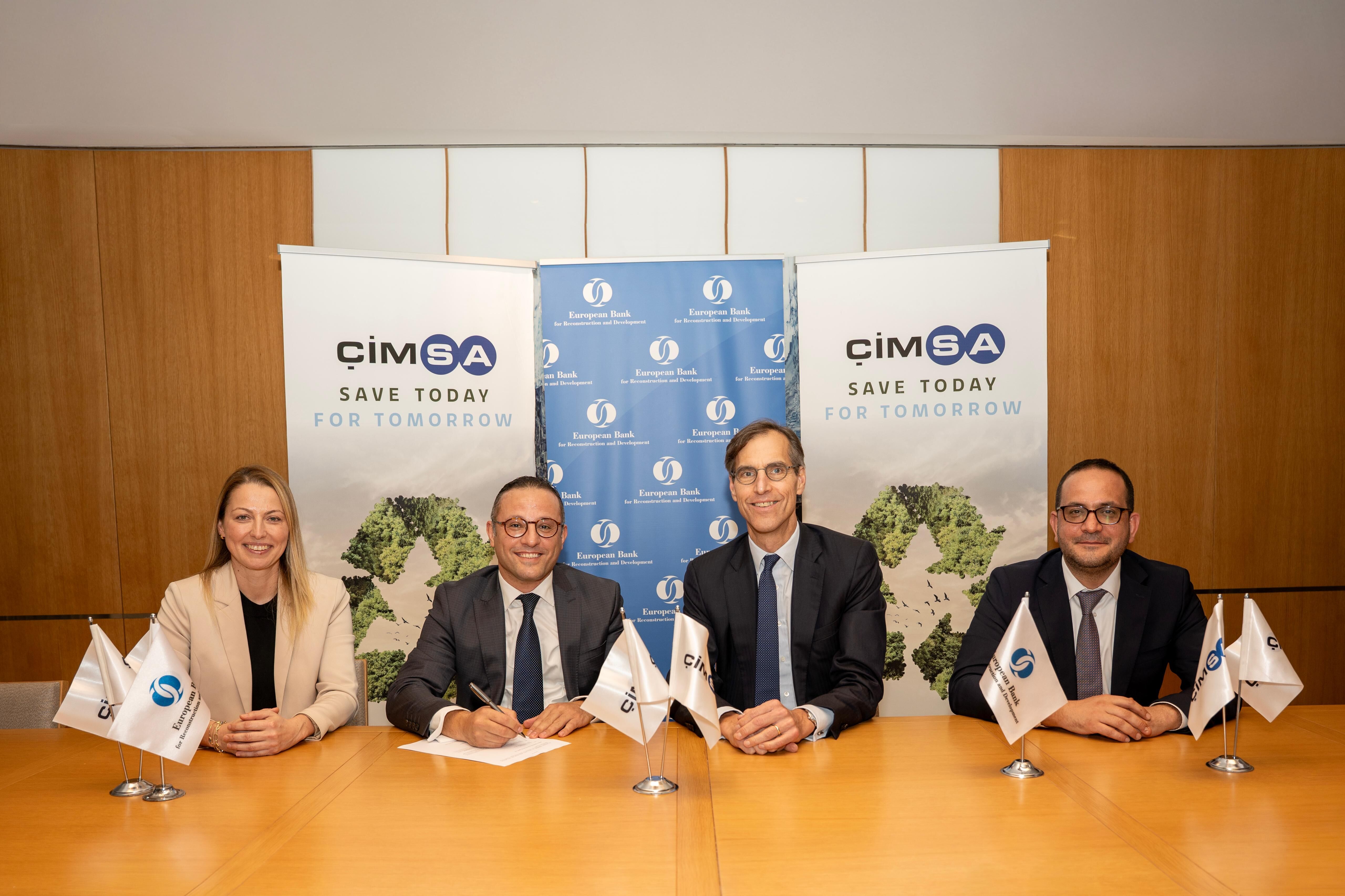 Çimsa'nın sürdürülebilirlik yatırımlarına EBRD'den 50 milyon avroluk finansman