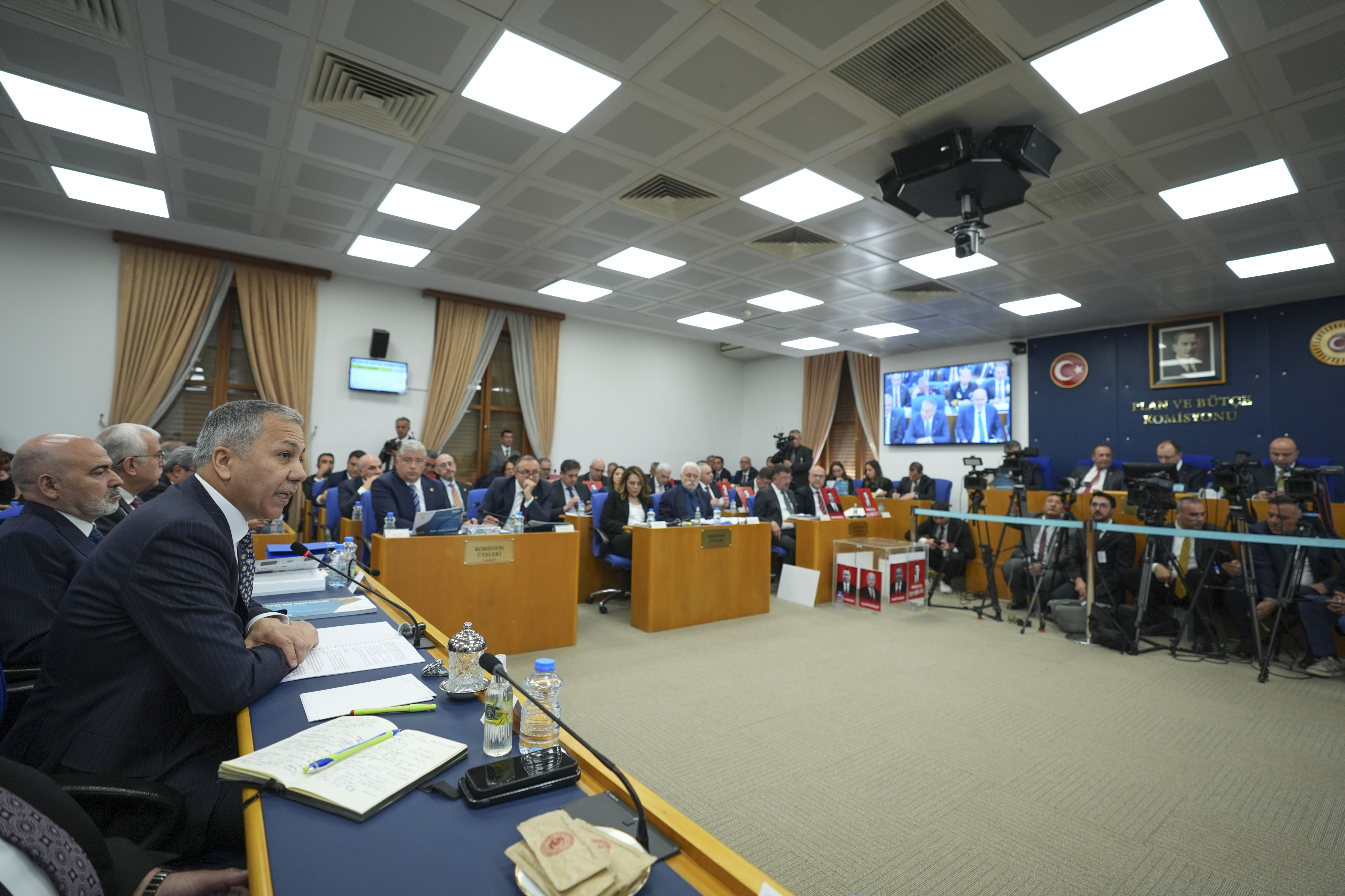 İçişleri Bakanlığının 2026 yılı bütçesi TBMM Plan ve Bütçe Komisyonunda