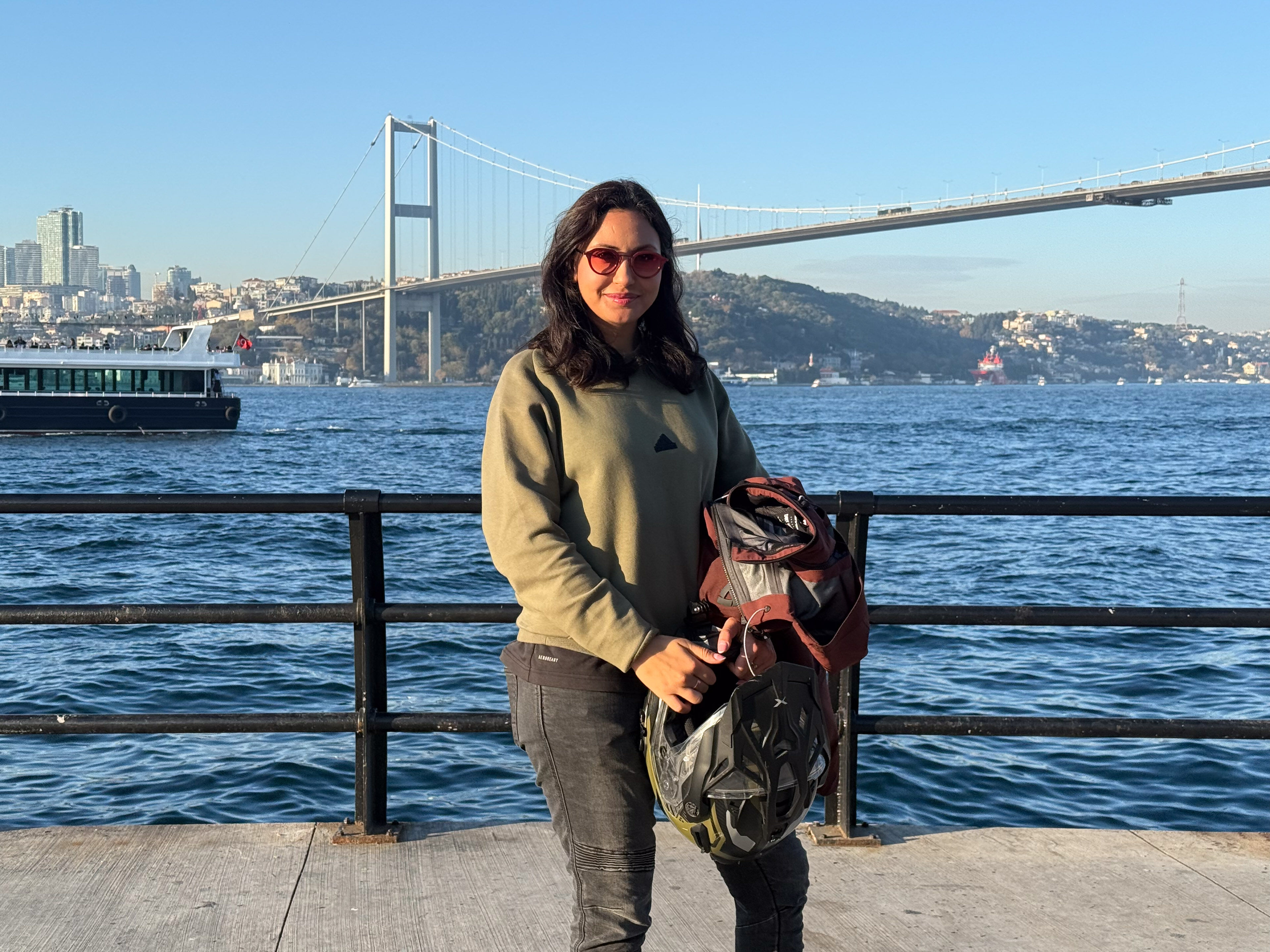 Mühendisliği bırakan kadın motosikletli, Türkiye'nin köylerini ve eşsiz rotalarını keşfediyor