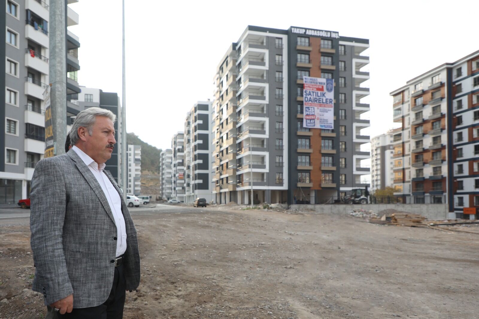 Melikgazi'de kentsel dönüşüm çalışmaları sürüyor