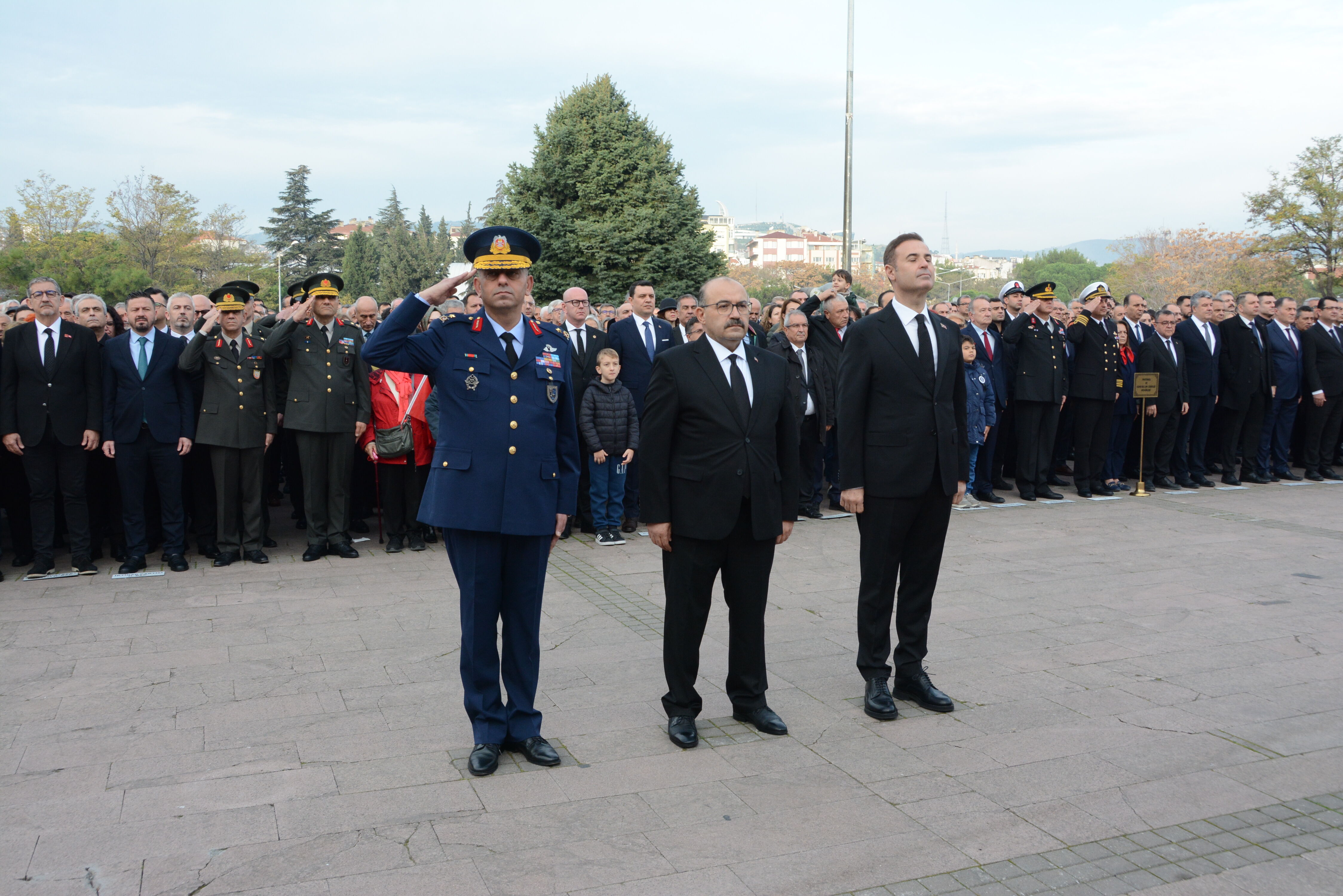 Büyük Önder Atatürk ebediyete intikalinin 87. yılında Bursa ve çevre illerde anıldı