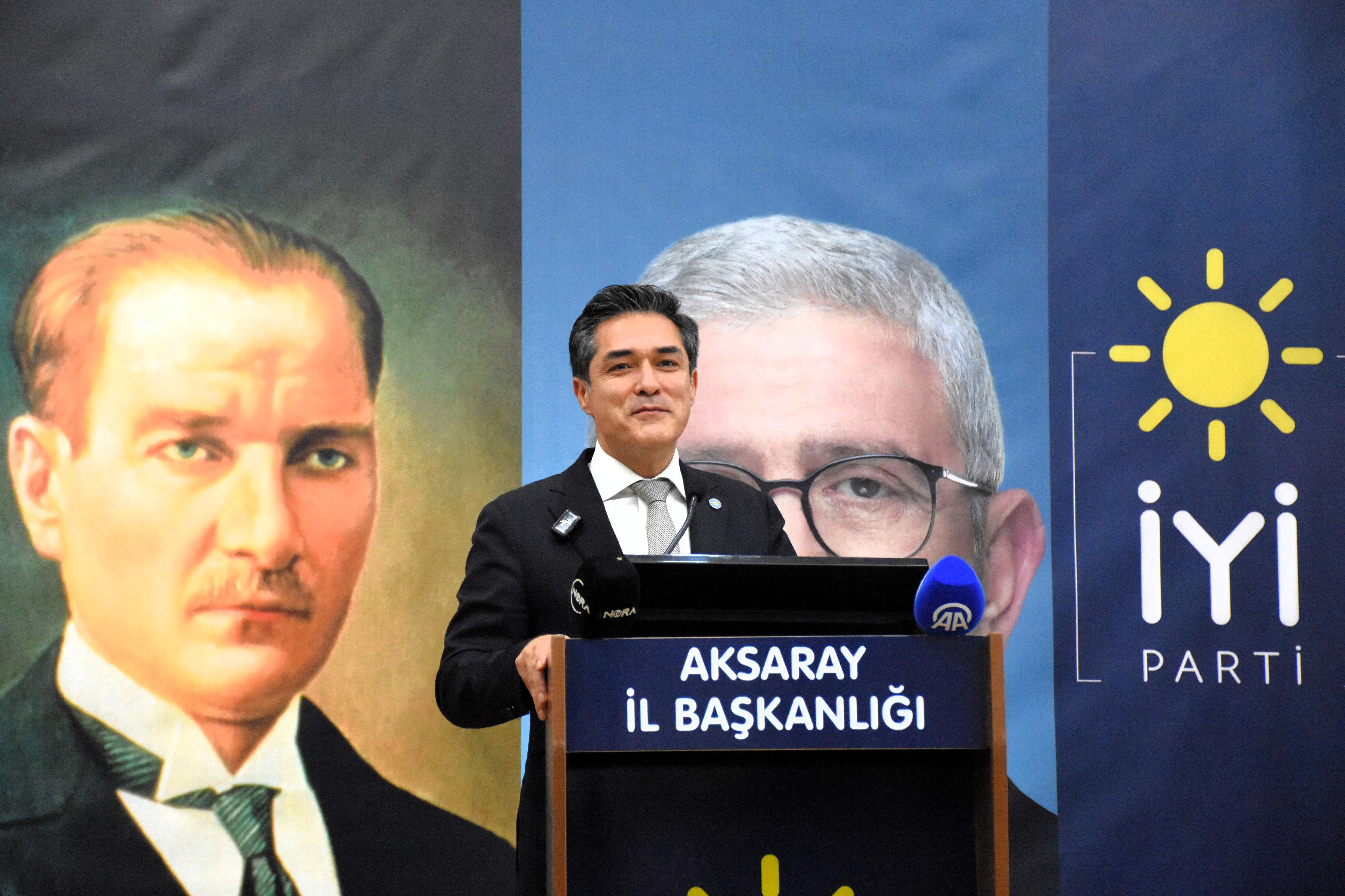 İYİ Parti Grup Başkanvekili Kavuncu partisinin Aksaray 4. Olağan İl Kongresi'ne katıldı