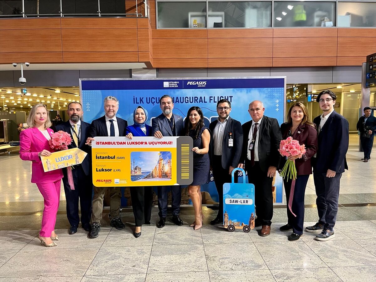 Sabiha Gökçen'den Mısır'a iki yeni destinasyon