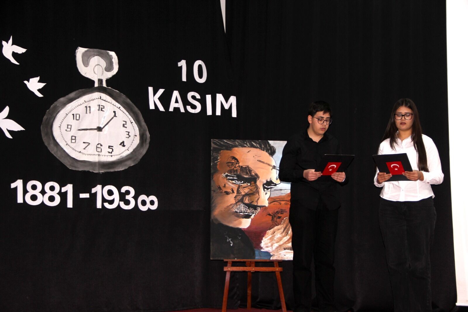 İncesu'da 'Atatürk'ü Anma Programı' düzenlendi