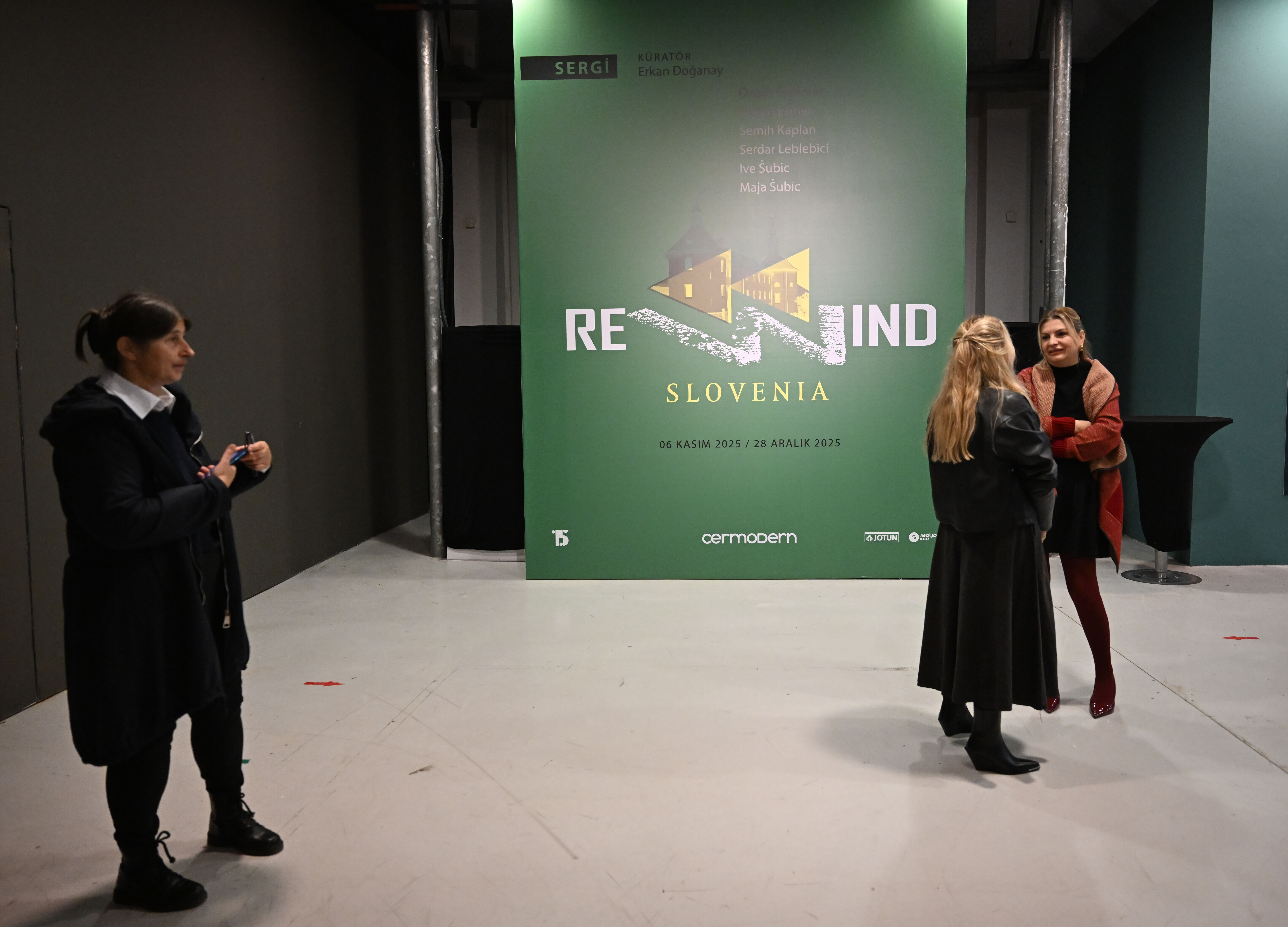 'Rewind/Slovenya' resim sergisi CerModern'de açıldı