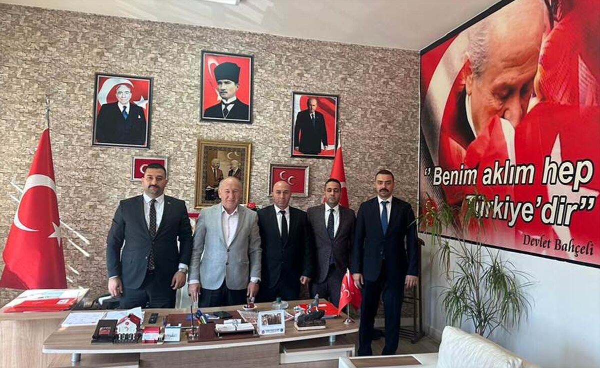 Türk Yerel Hizmet-Sen 3 Nolu şube başkanından MHP'ye ziyaret