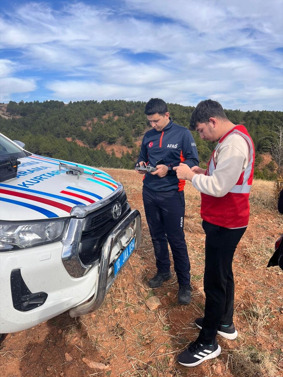 Çankırı'da haber alınamayan kişi için arama çalışması başlatıldı