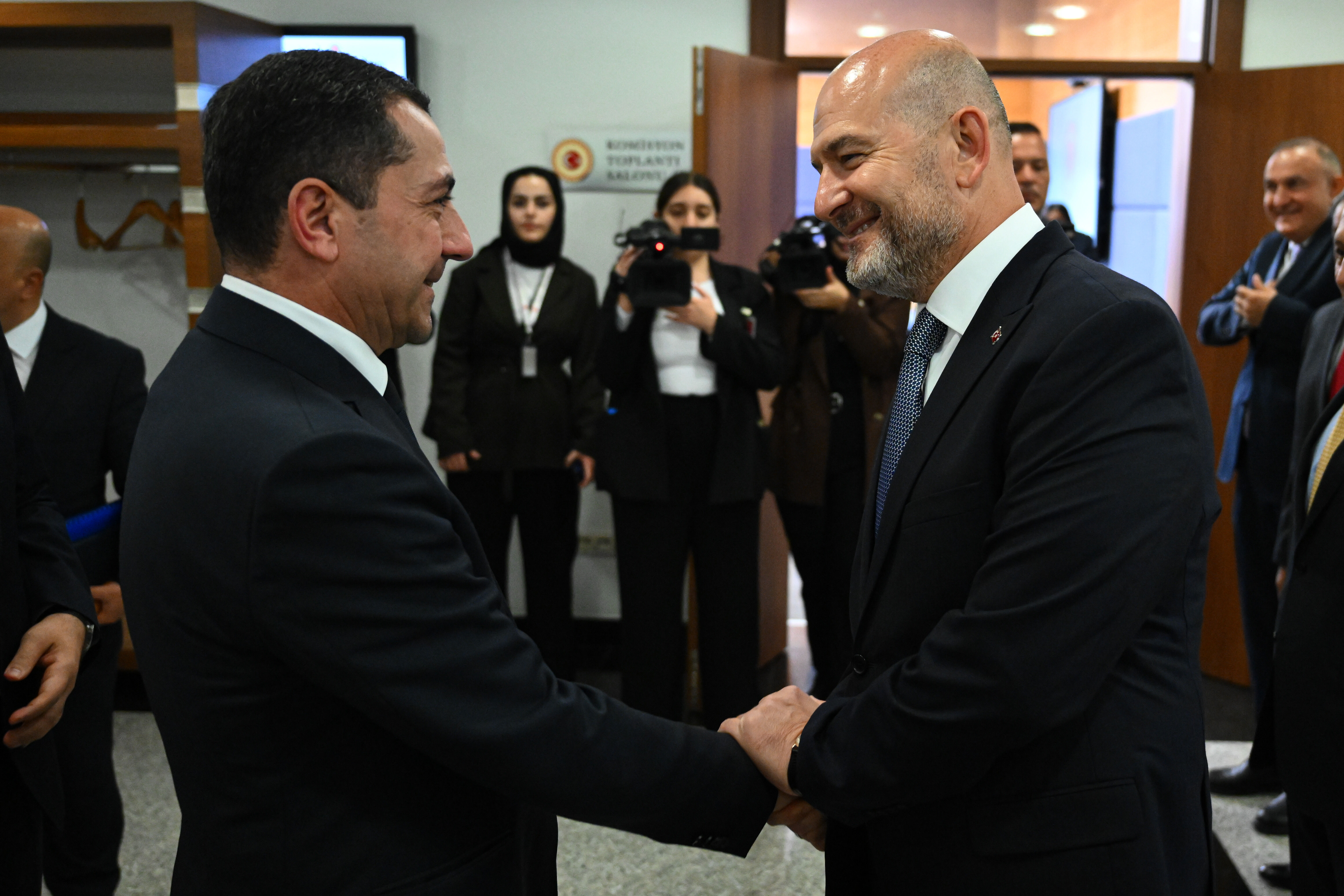 TBMM İçişleri Komisyonu Başkanı Soylu, Gürcistan Parlamentosu heyetiyle görüştü