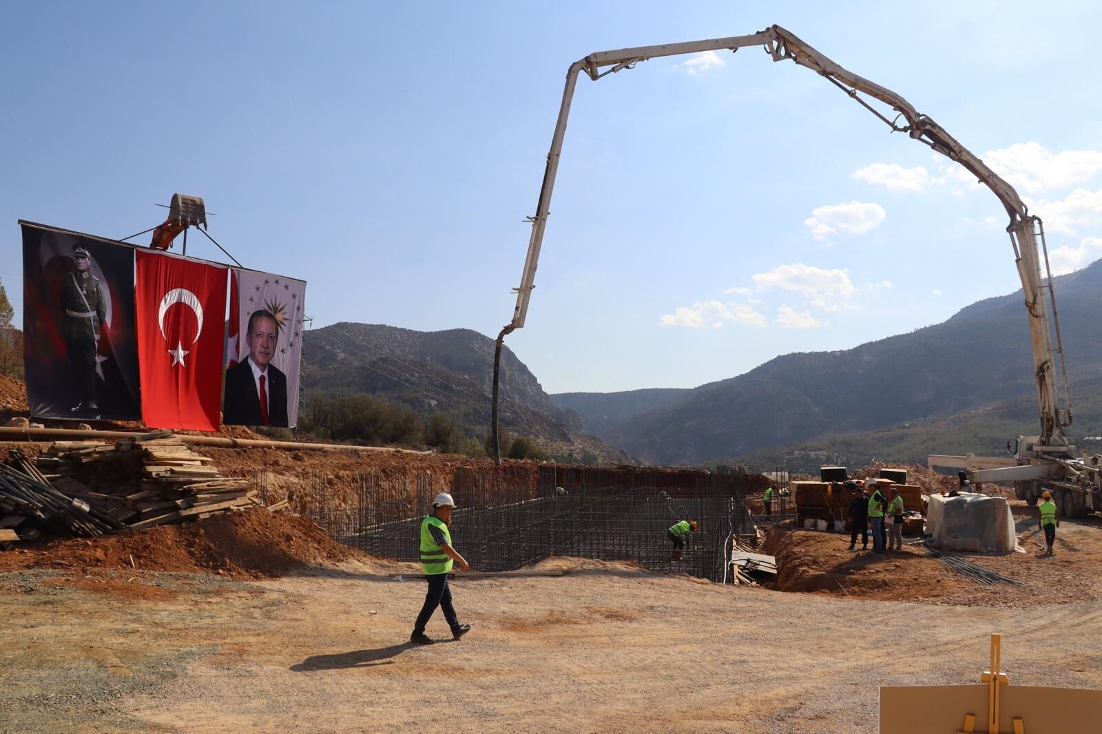 Karaman'da Jandarma Karakol Komutanlığı hizmet binasının temeli atıldı