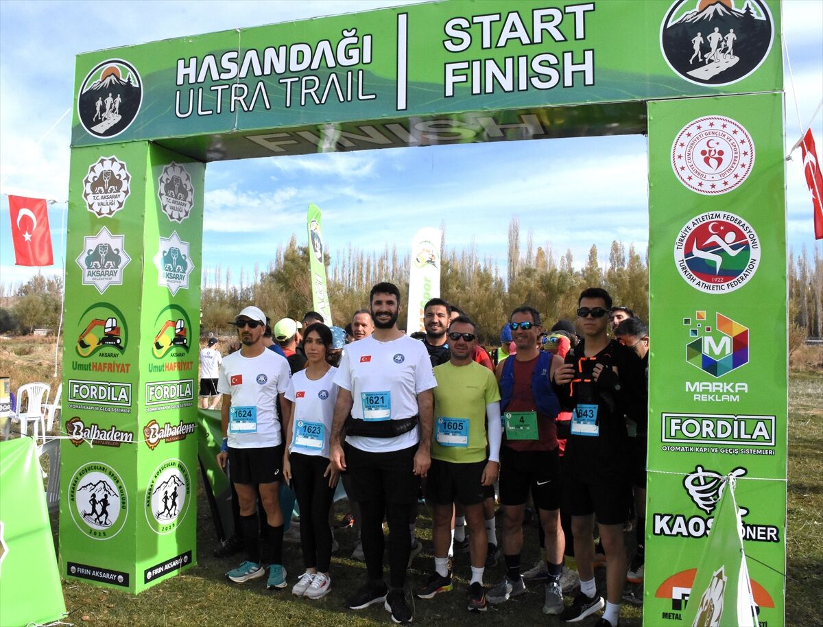 Hasan Dağı Trail koşu etkinliği yapıldı