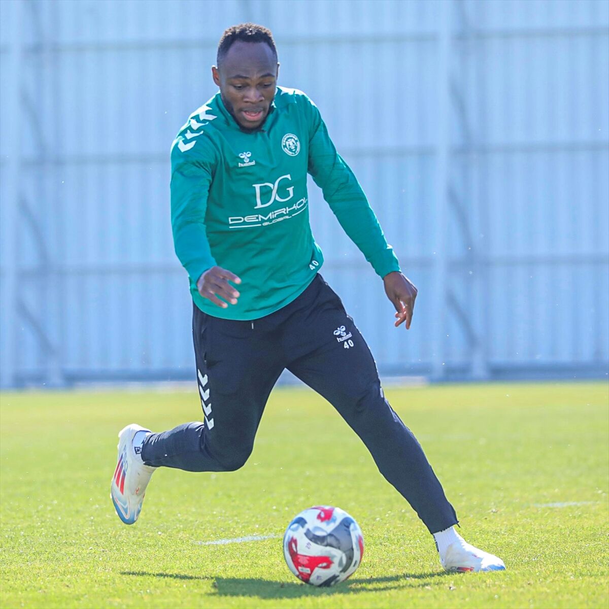 Konyaspor, Samsunspor maçının hazırlıklarını sürdürdü