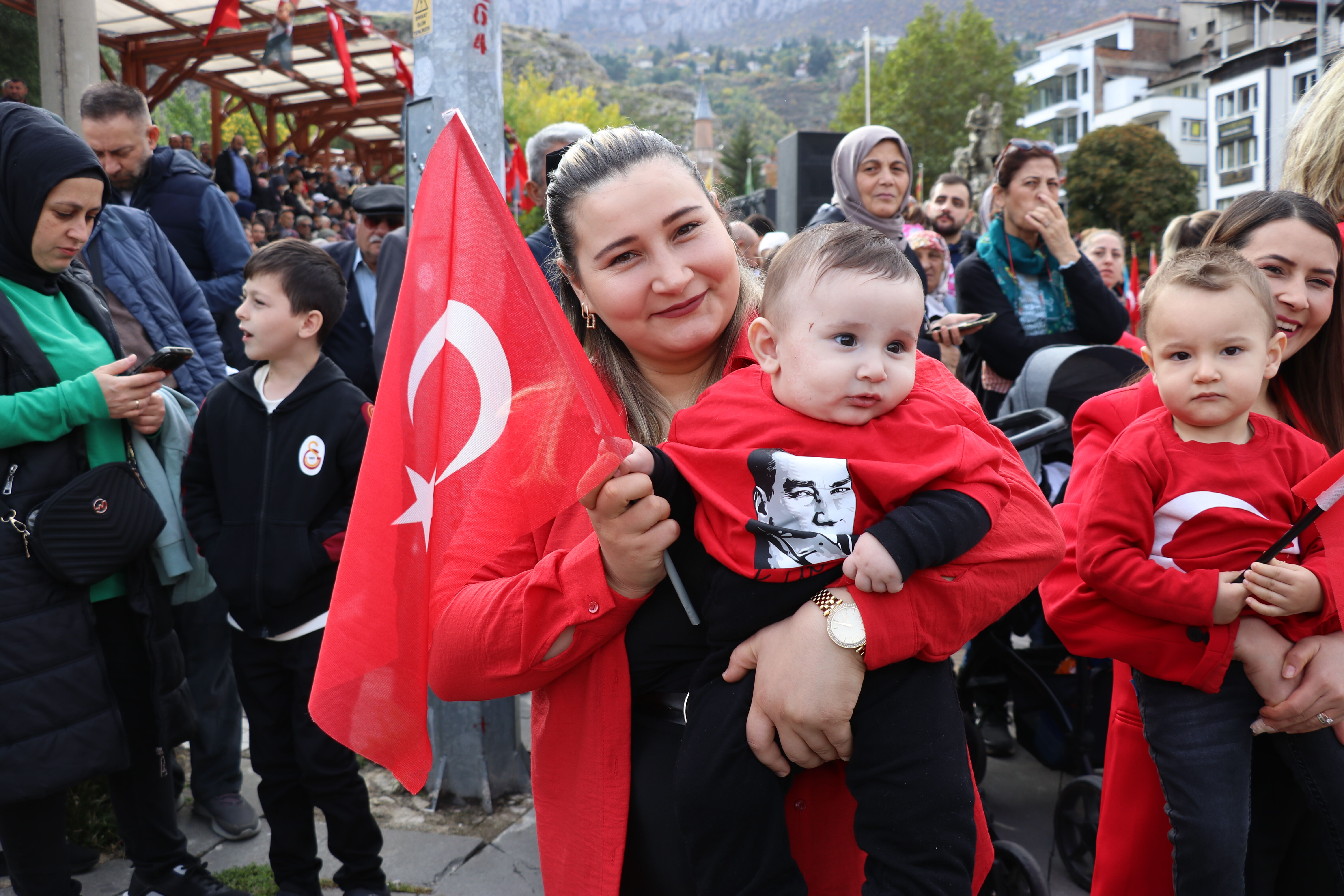 Samsun ve çevre illerde Cumhuriyet'in 102. yılı kutlandı