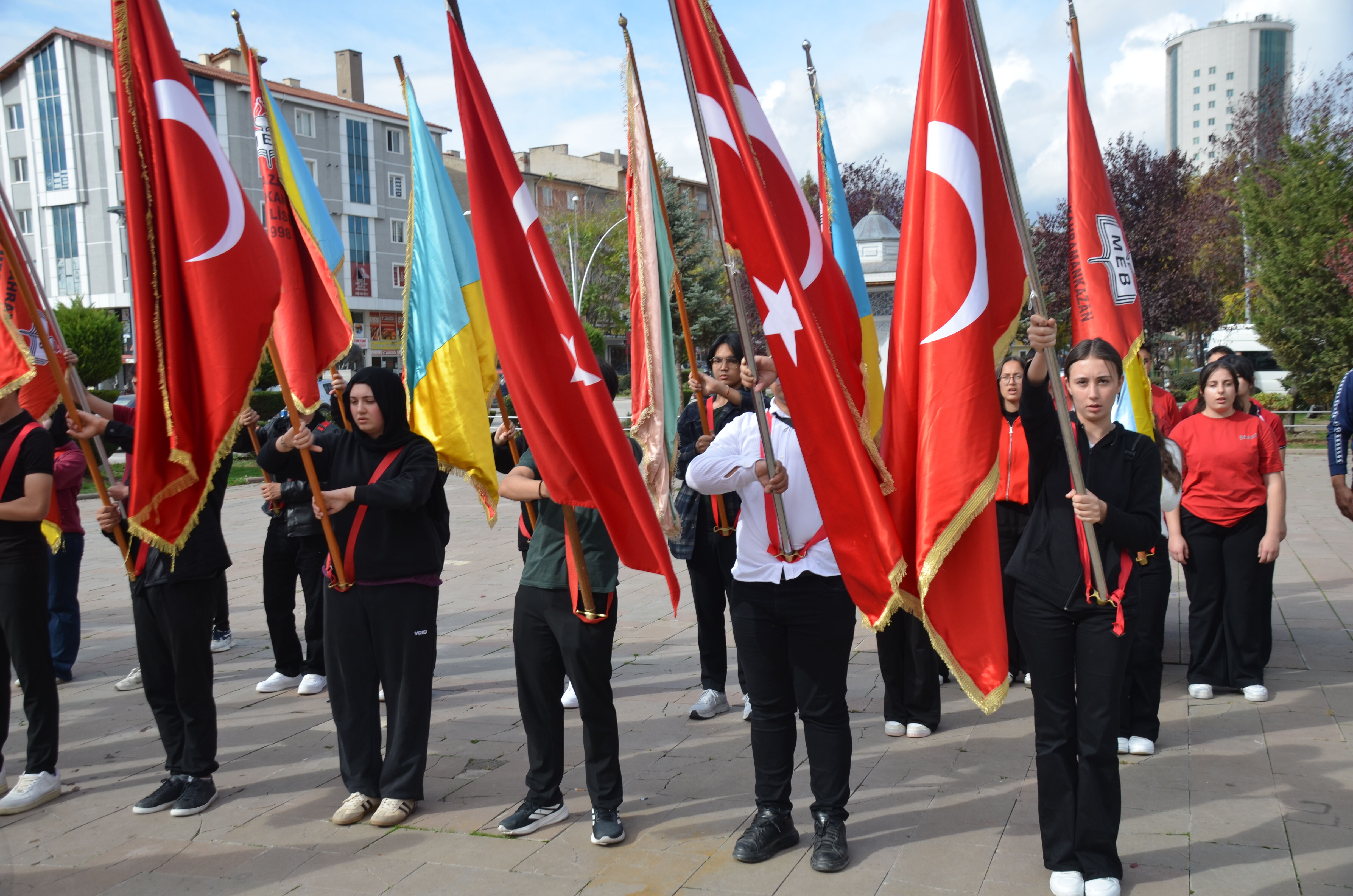 Kahramankazan'da Cumhuriyet'in 102. yılı kutlanıyor