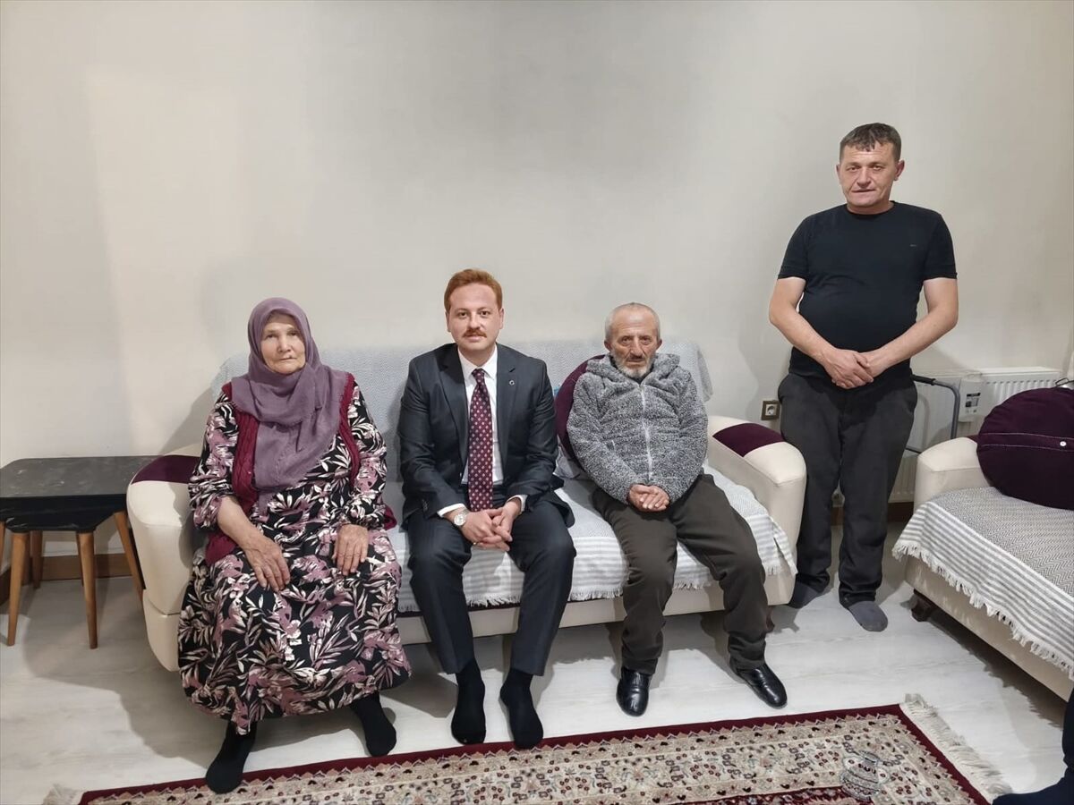 Kaymakam İnce'den ilk görev gününde şehit ailesine ziyaret
