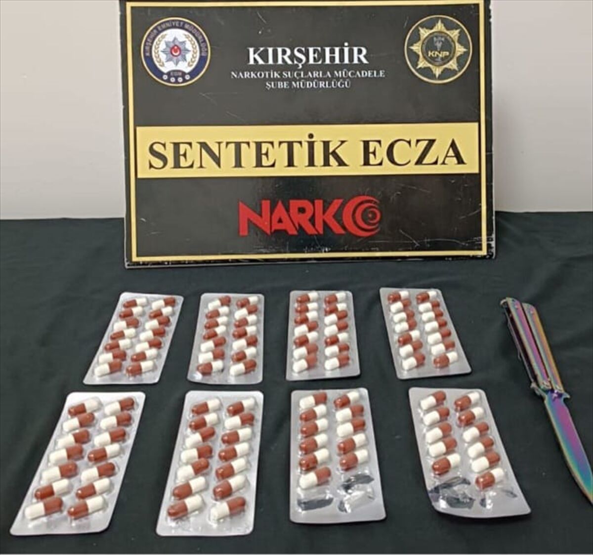 Kırşehir'de uyuşturucu operasyonunda 2 şüpheli yakalandı
