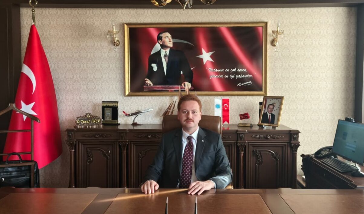 Orta Kaymakamı Ökkeş Yusuf İnce görevine başladı