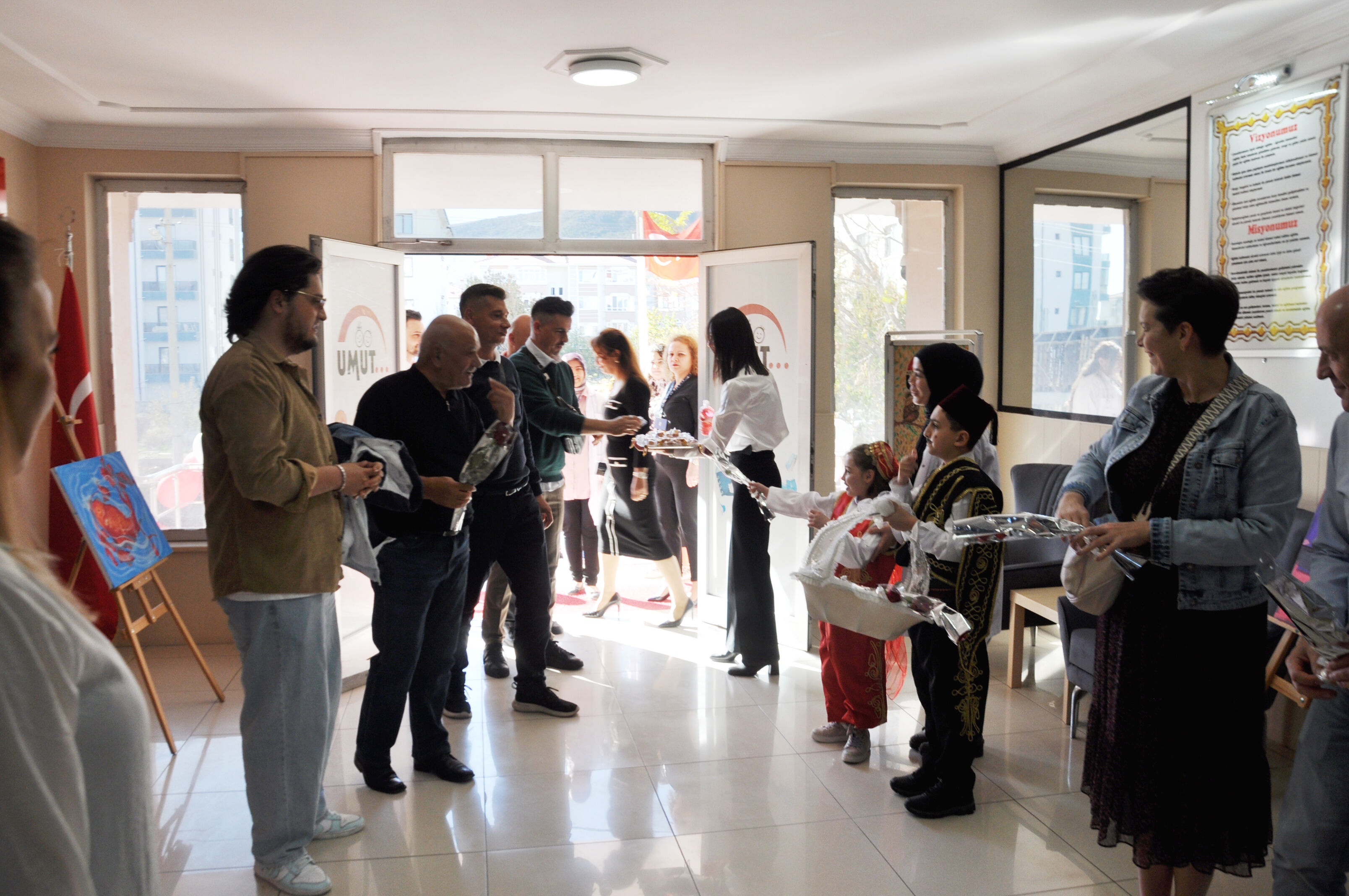 Erasmus heyeti Akşehir Umut Özel Eğitim Kurumunu ziyaret etti