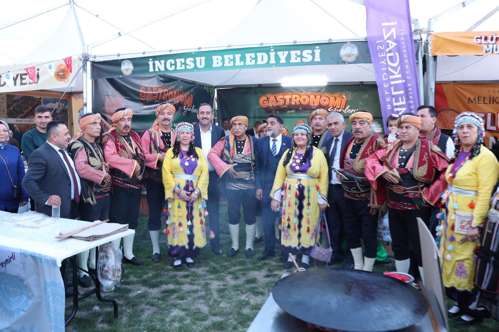 İncesu'nun yöresel lezzetleri 3. Gastronomi Günleri'nde tanıtıldı