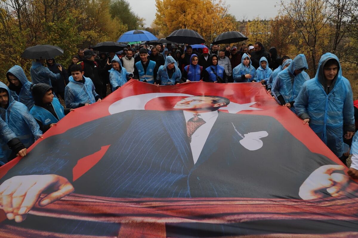 Çankırı'da '16. İstiklal Yolu Yürüyüşü' yapıldı