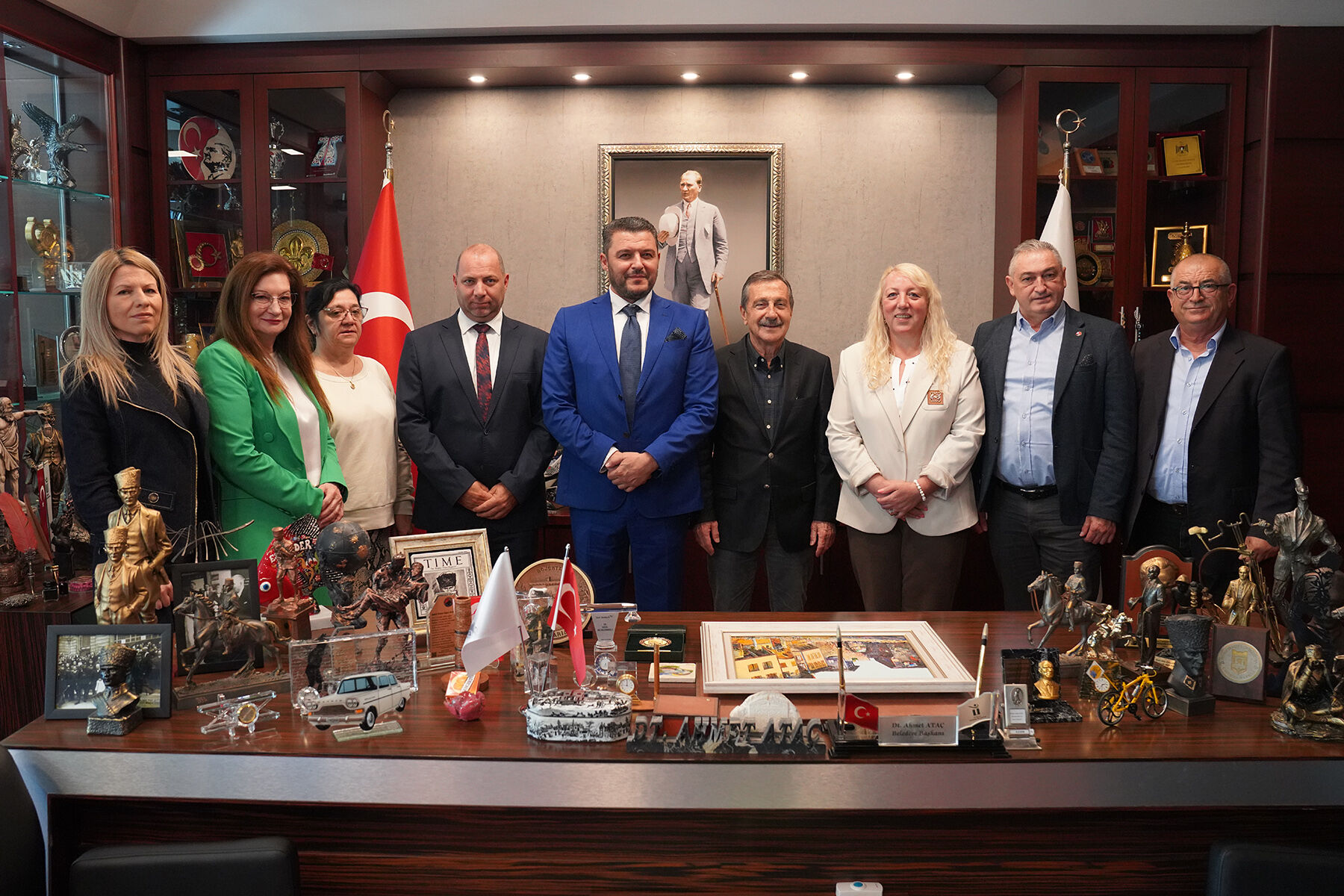 Bulgaristan Heyetinden Başkan Ataç’a ziyaret